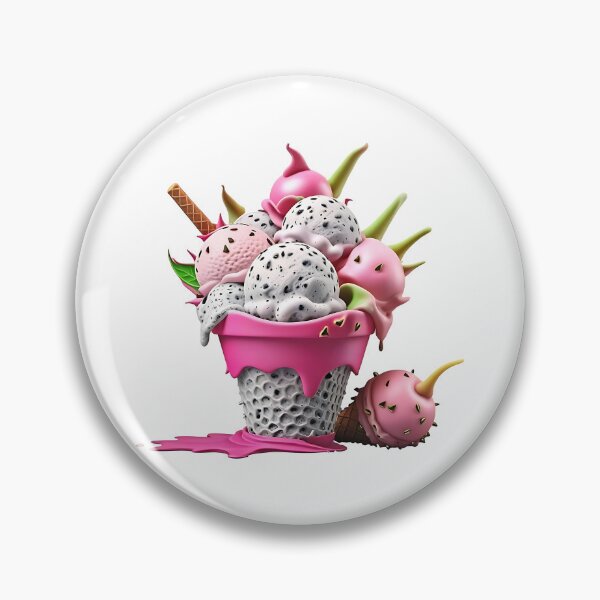 Item preview, Surreal Fantasy Ice Cream - Alien Fruit Dessert designed and sold by Fragy72.