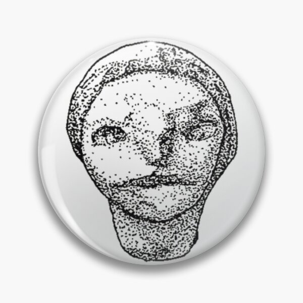 Item preview, Hexham Head sticker, The Hag Sticker  designed and sold by lorcagrimes.