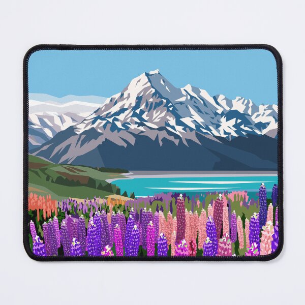 Item preview, Lupins at Aoraki designed and sold by Art by Ira.