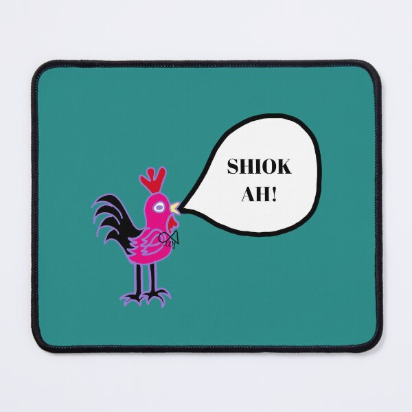 Item preview, LaMaisonOfMY Shiok Sixty! SG A Whimsical Singapore 60th Birthday Doodle COLLECTION No.7 BLACK TEXT designed and sold by LaMaisonOfMY.