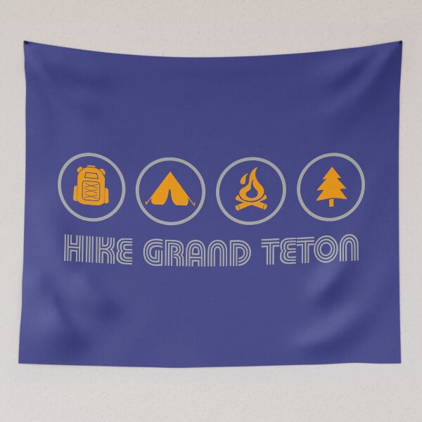Item preview, Hike Grand Teton National Park designed and sold by Esskay Designs.