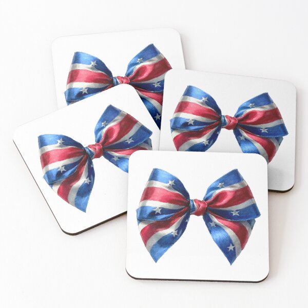 Item preview, Patriotic bow designed and sold by MendaciousMina.