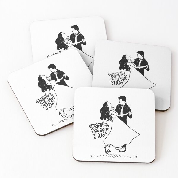 Item preview, Together We Say I Do designed and sold by LittleWormTrading.