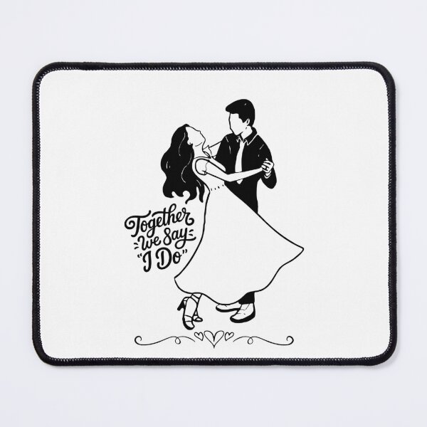 Item preview, Together We Say I Do designed and sold by LittleWormTrading.