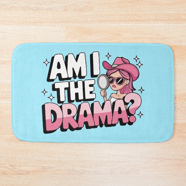 Item preview, Am I the drama? designed and sold by BrownHorse90s.