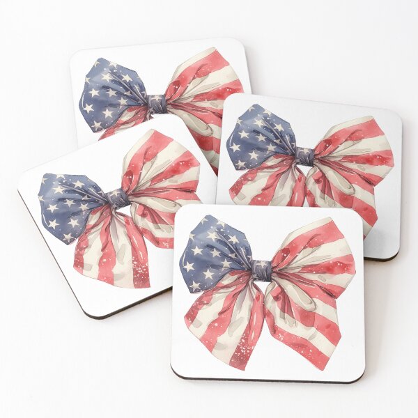 Item preview, Patriotic bow designed and sold by MendaciousMina.