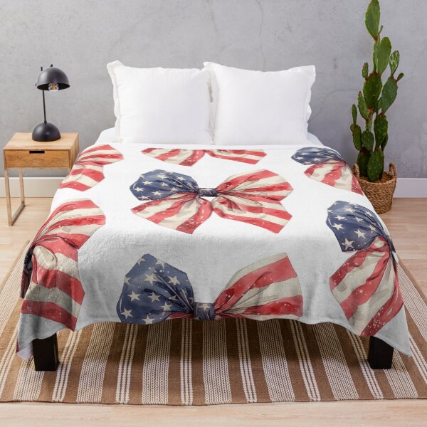 Item preview, Patriotic bow designed and sold by MendaciousMina.