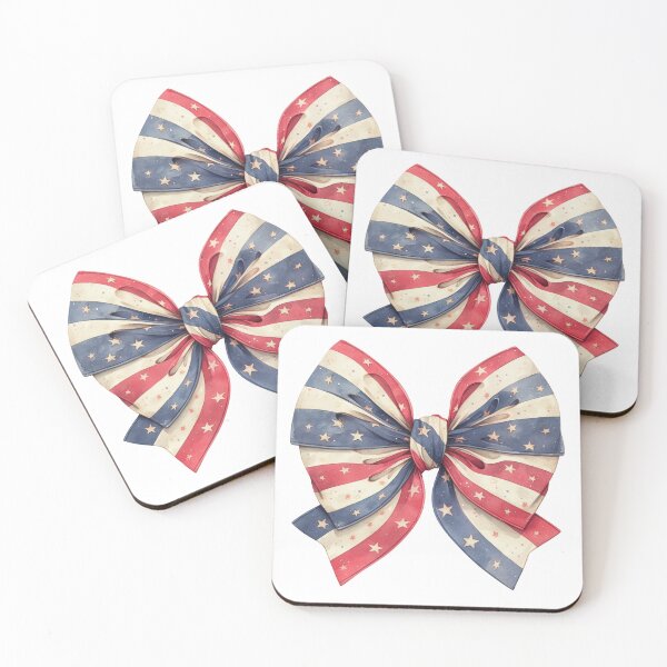 Item preview, Patriotic bow designed and sold by MendaciousMina.