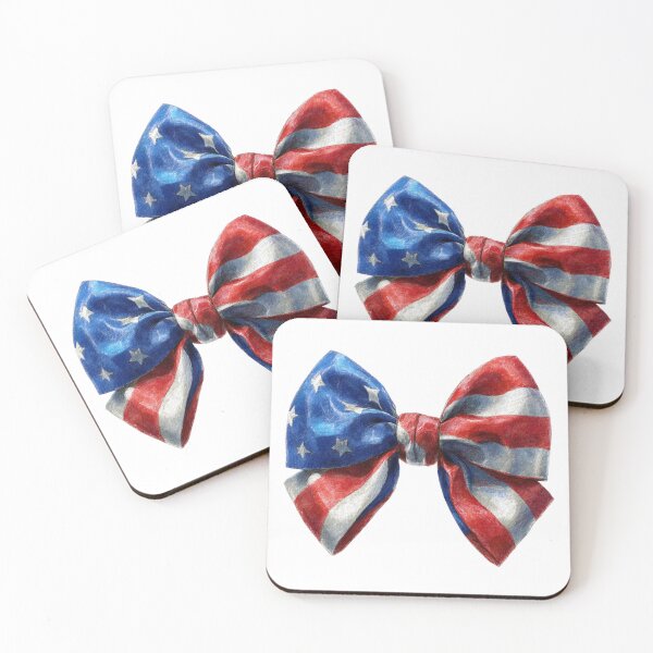 Item preview, Patriotic bow designed and sold by MendaciousMina.