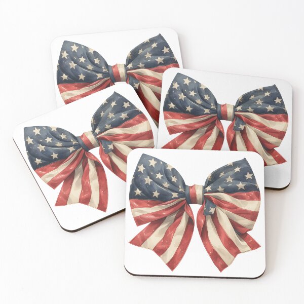 Item preview, Patriotic bow designed and sold by MendaciousMina.