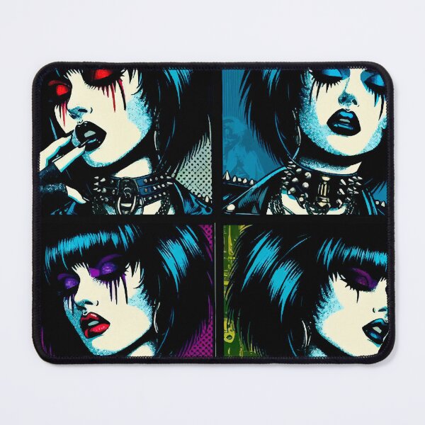 Item preview, Punk Goddess Illustration – Siouxsie Sioux Inspired Fierce Feminine Pop Art designed and sold by Ojo de Lilith.