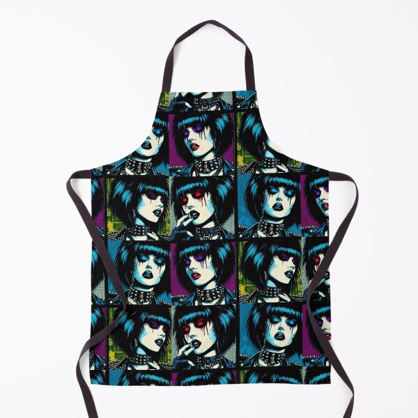 Item preview, Punk Goddess Illustration – Siouxsie Sioux Inspired Fierce Feminine Pop Art designed and sold by Ojo de Lilith.