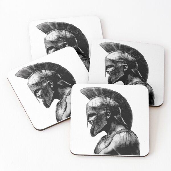Item preview, Spartan Leonidas – Legendary Greek Warrior in Battle Pose (v.8) by All43 designed and sold by All43.