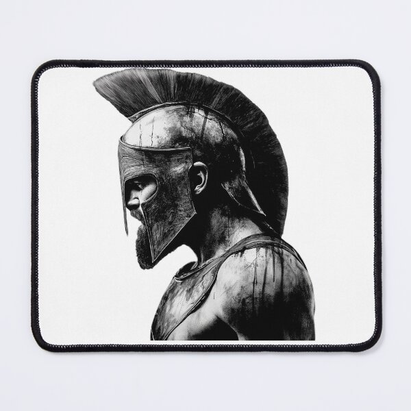 Item preview, Spartan Leonidas – Legendary Greek Warrior in Battle Pose (v.8) by All43 designed and sold by All43.