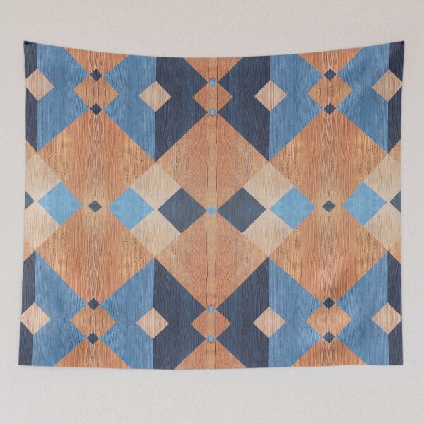 Item preview, Interesting diamond patterned wood detail designed and sold by MoMoJaJa.