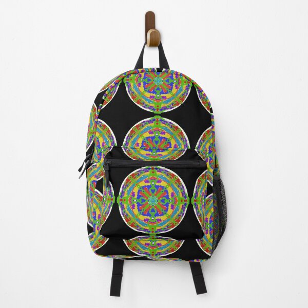 Item preview, Chaos & Harmony – Expressive Mandala in Primary Colors designed and sold by Isiscalvin.
