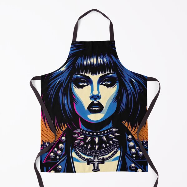 Item preview, Punk Goddess Illustration – Siouxsie Sioux Inspired Fierce Feminine Pop Art designed and sold by Ojo de Lilith.