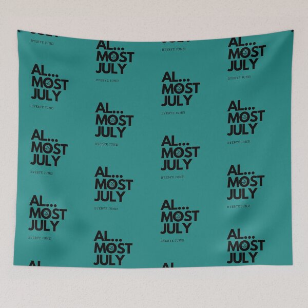 Item preview, LaMaisonOfMY Almost July, Bye Bye June – Summer Vibes Typography COLLECTION No.1 BLACK TEXT designed and sold by LaMaisonOfMY.