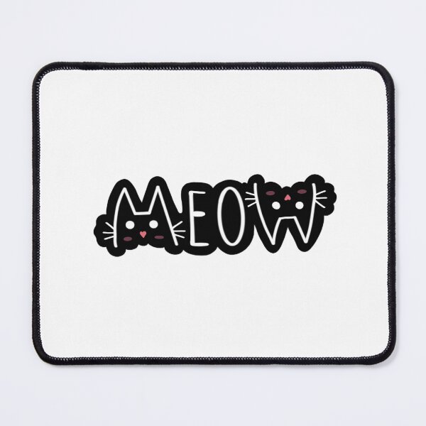 Item preview, Cute Cat Face on MEOW Sticker Design designed and sold by LoversEyes.