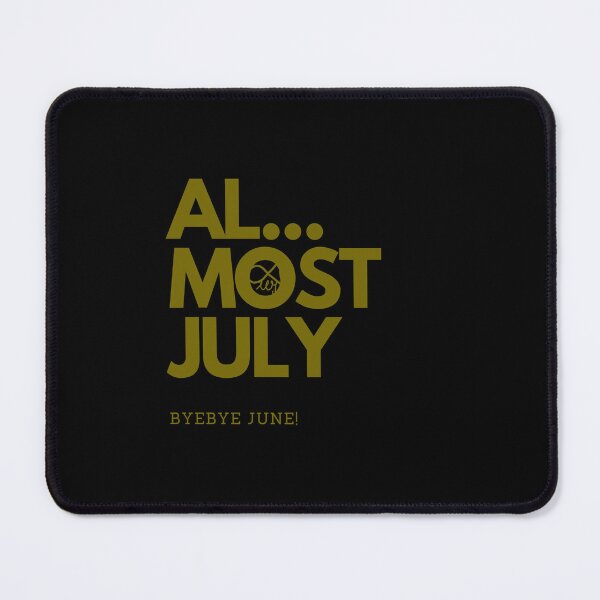 Item preview, LaMaisonOfMY Almost July, Bye Bye June – Summer Vibes Typography COLLECTION No.1 GOLD TEXT designed and sold by LaMaisonOfMY.