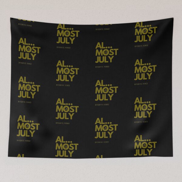 Item preview, LaMaisonOfMY Almost July, Bye Bye June – Summer Vibes Typography COLLECTION No.1 GOLD TEXT designed and sold by LaMaisonOfMY.