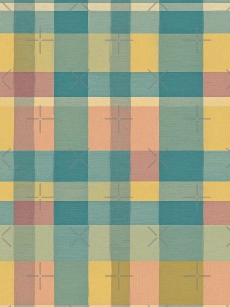 Thumbnail 5 of 5, iPhone Case, Colorful Gingham Pattern designed and sold by Rislam.