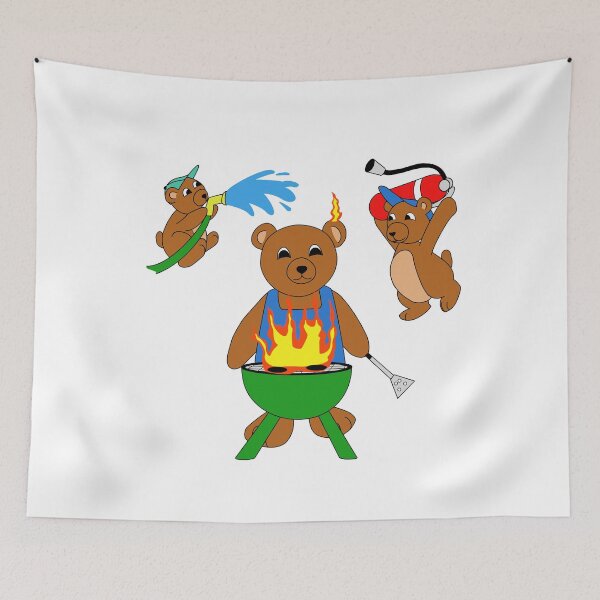 Item preview, Grillin Out Bears designed and sold by DLawsonDesigns.