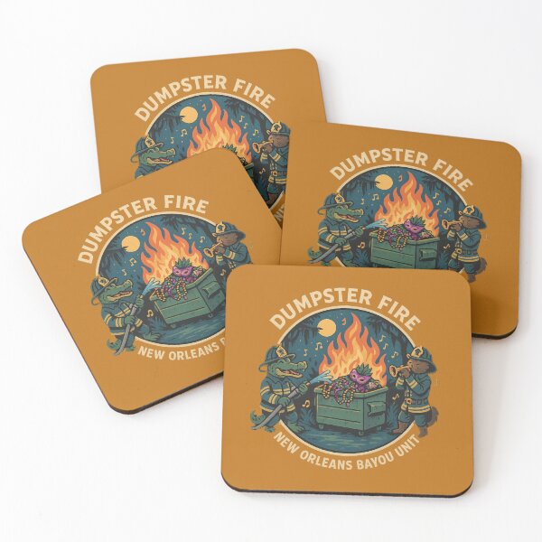 Item preview, Bayou Blaze Control – Dumpster Fire Response Unit designed and sold by Globalcitytees.