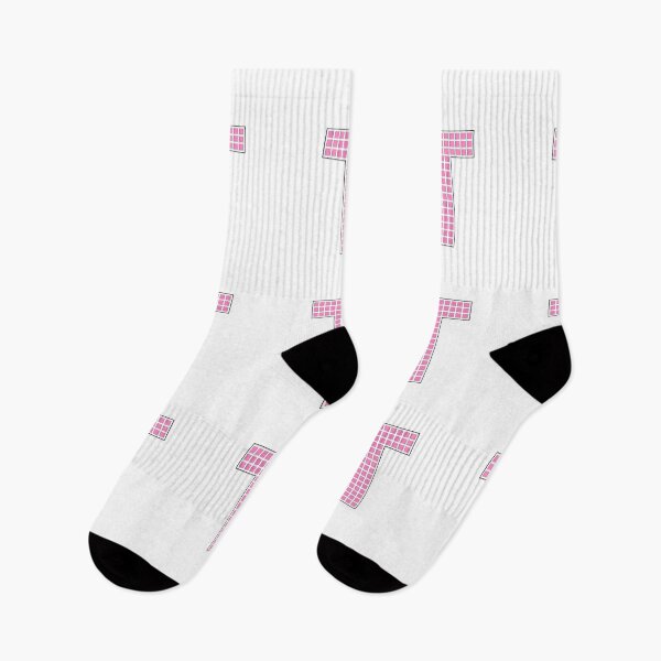 Item preview, Uppercase T - Pink Pixel Block Character designed and sold by PixelGlyphs.