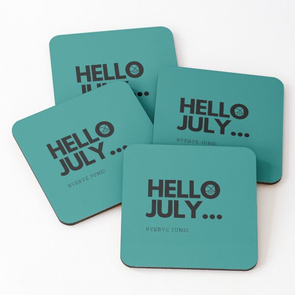 Item preview, LaMaisonOfMY Almost July, Bye Bye June – Summer Vibes Typography COLLECTION No.2 BLACK TEXT designed and sold by LaMaisonOfMY.