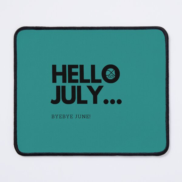 Item preview, LaMaisonOfMY Almost July, Bye Bye June – Summer Vibes Typography COLLECTION No.2 BLACK TEXT designed and sold by LaMaisonOfMY.