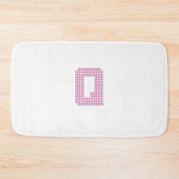 Item preview, Uppercase Q - Pink Pixel Block Character designed and sold by PixelGlyphs.
