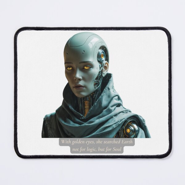 Item preview, Golden Eyed Android Searching for Soul designed and sold by Prachodayat Artworks.