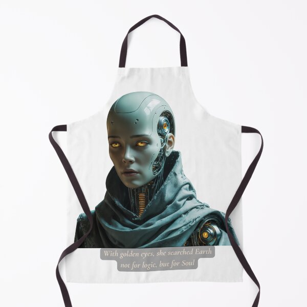 Item preview, Golden Eyed Android Searching for Soul designed and sold by Prachodayat Artworks.