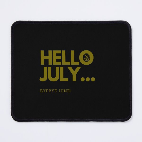 Item preview, LaMaisonOfMY Almost July, Bye Bye June – Summer Vibes Typography COLLECTION No.2 GOLD TEXT designed and sold by LaMaisonOfMY.