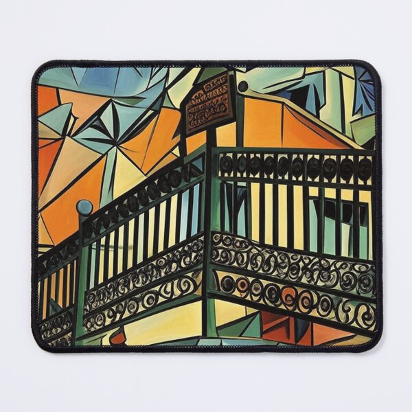 Item preview, Ornate Bridge Geometric Abstract Art designed and sold by PolyVision Siam Studio.
