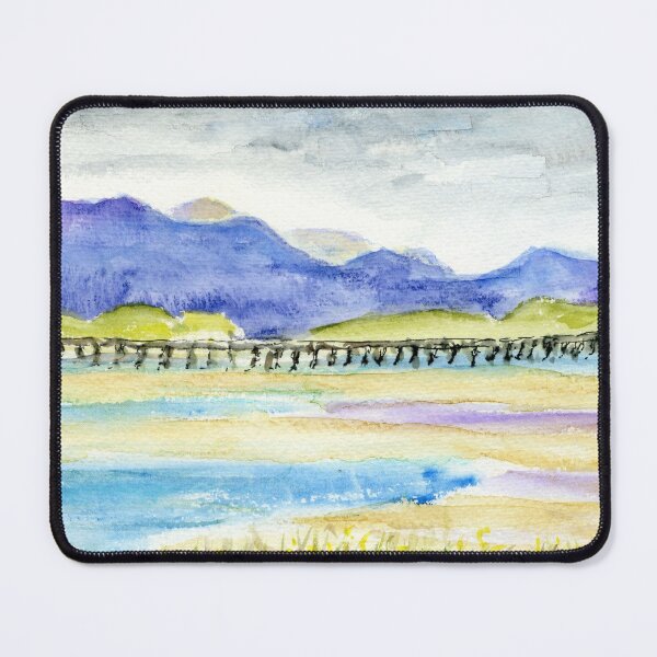 Item preview, Pont Abermaw - Barnmouth Viaduct Rail and Foot Bridge designed and sold by LymphomaLass.