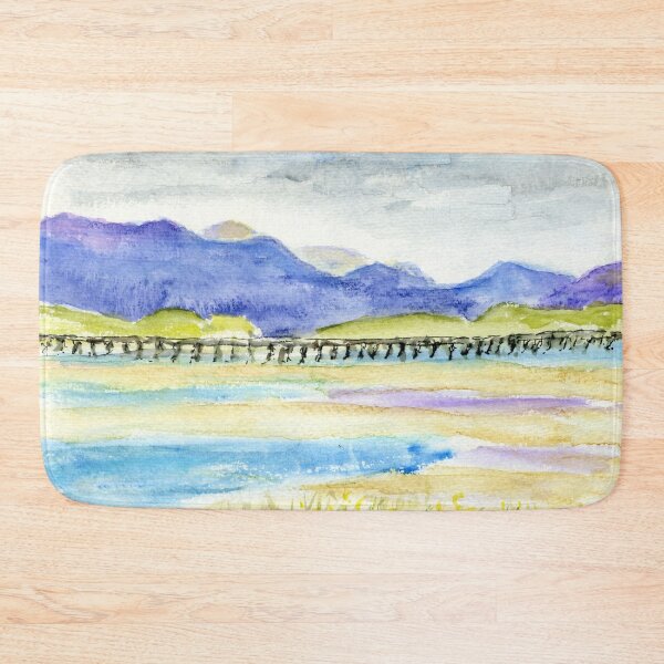 Item preview, Pont Abermaw - Barnmouth Viaduct Rail and Foot Bridge designed and sold by LymphomaLass.