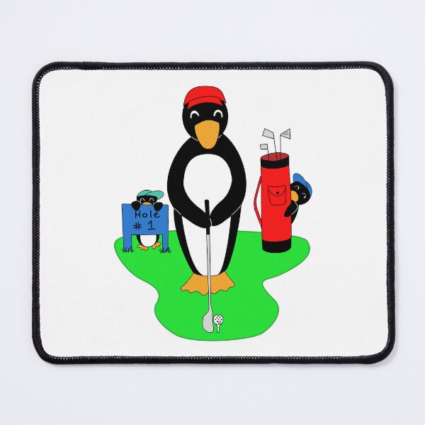Item preview, Golfing Penguins designed and sold by DLawsonDesigns.