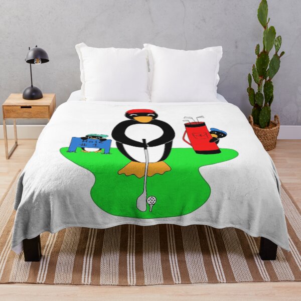 Item preview, Golfing Penguins designed and sold by DLawsonDesigns.