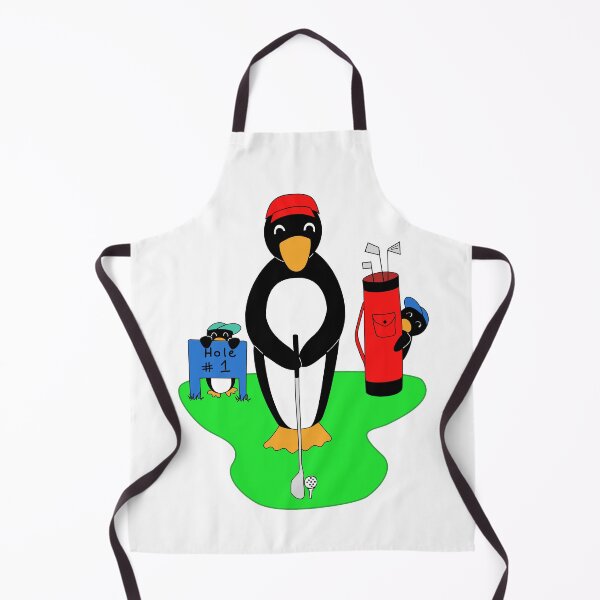 Item preview, Golfing Penguins designed and sold by DLawsonDesigns.