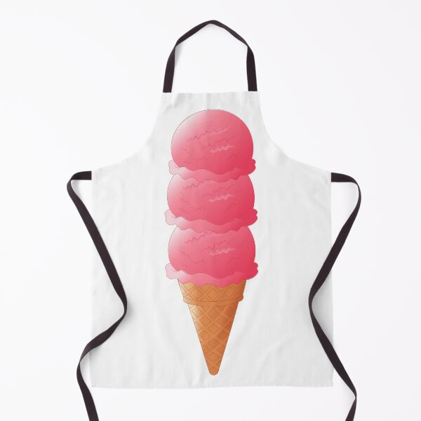 Item preview, Delicious Pink Ice Cream Cone designed and sold by lu-print-design.
