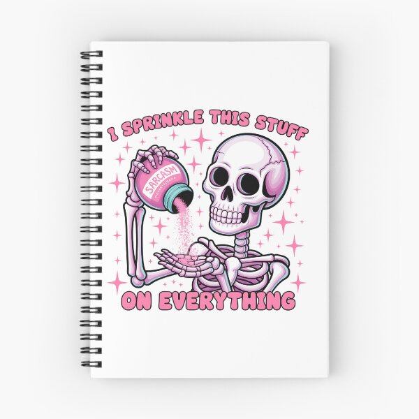 Item preview, Sarcastic Skeleton Design, i sprinkle this stuff on everything designed and sold by vansausart.