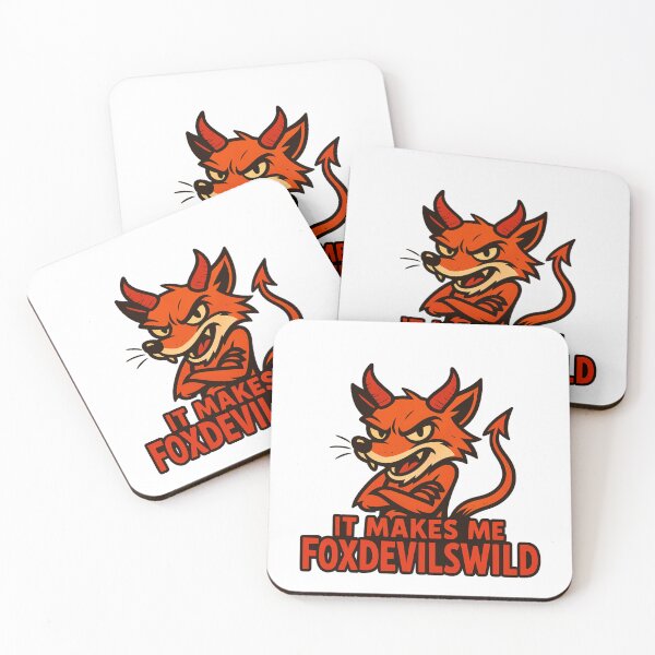 Aperçu de l'œuvre Ça me rend Foxdevilswild créée et vendue par Get Phlipped.