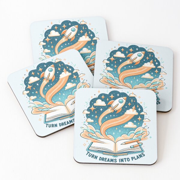 Item preview, Turn Dreams Into Plans – Motivational Design designed and sold by pressxstudio.