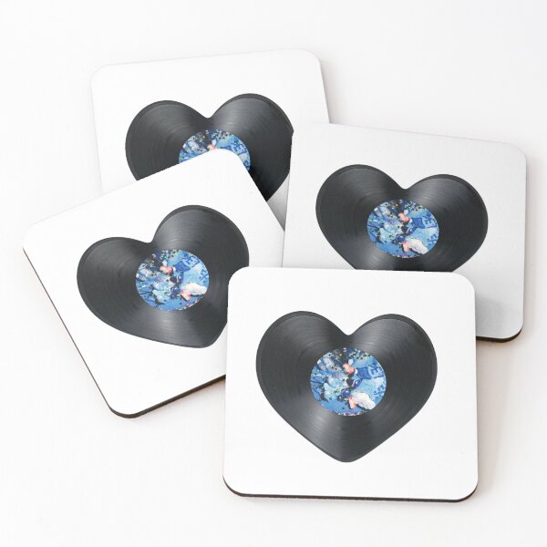 Item preview, NCT Wish Poppop Heart Vinyl design designed and sold by bylovestay.