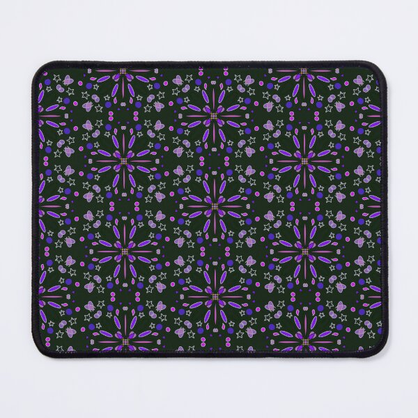 Item preview,  Nocturnal Bloom – Dark Mandala with Stars and Flower designed and sold by Isiscalvin.