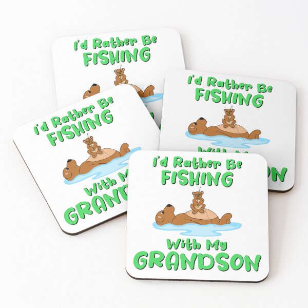 Item preview, I’d rather be fishing with my grandson designed and sold by DLawsonDesigns.