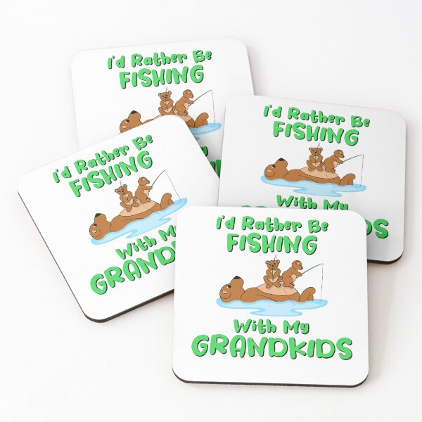 Item preview, I’d Rather be Fishing with my Grandkids - Bear's Adventures designed and sold by DLawsonDesigns.