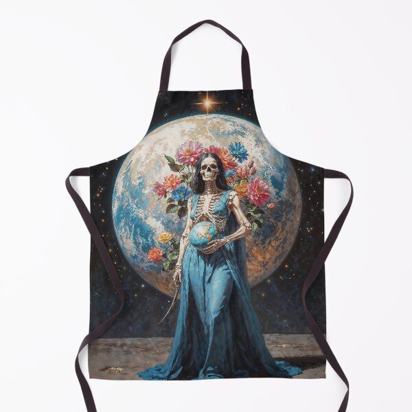 Item preview, La Flaquita , Blue Santa Muerte designed and sold by AliceWhiteDF.